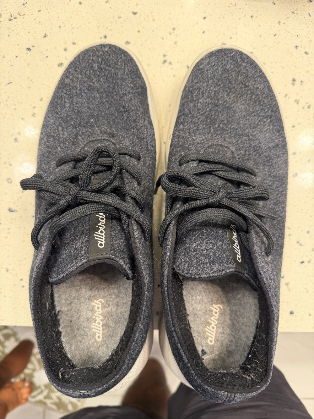 Allbirds Men’s Charcoal Wool Lace-Up Sz 11
